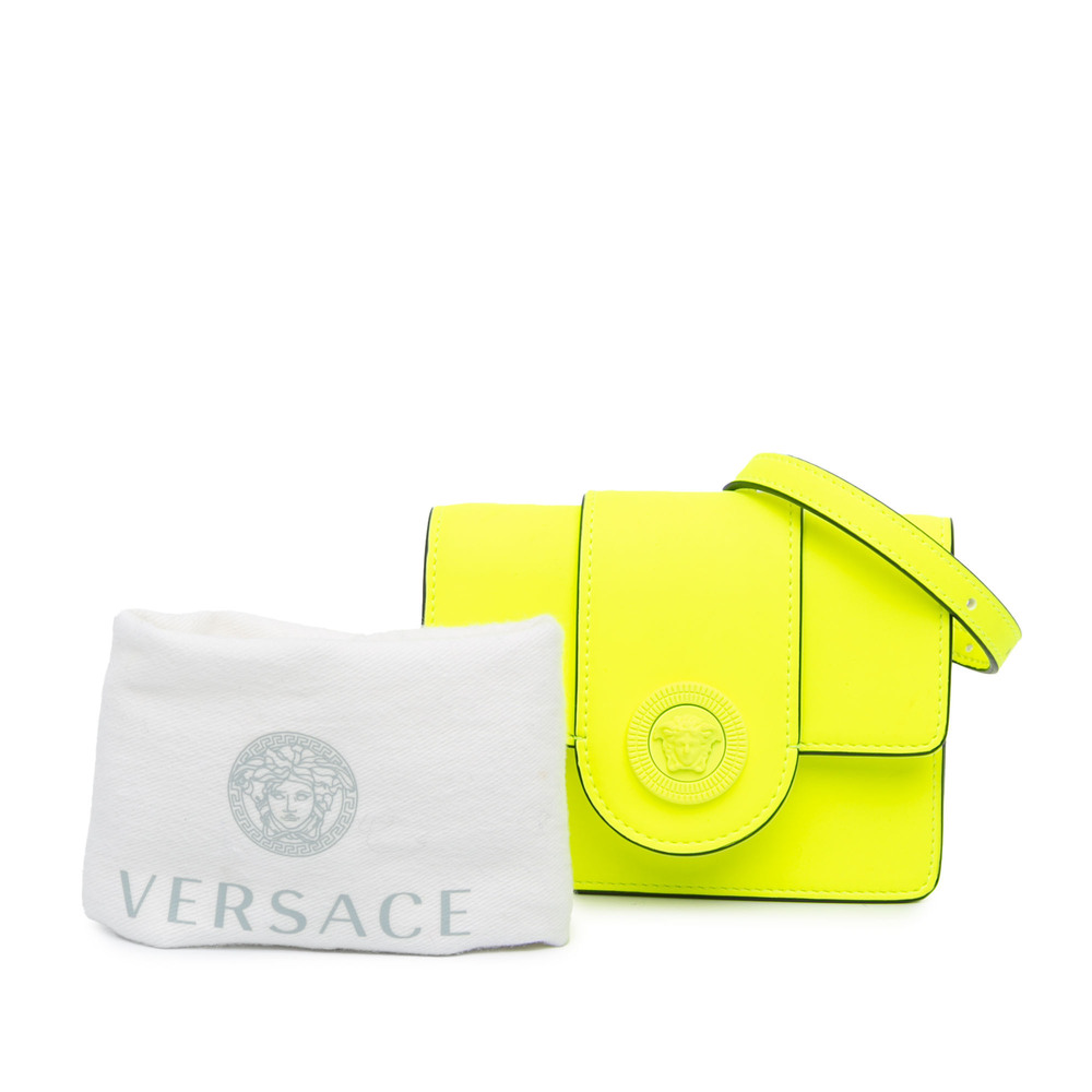 Pre-Loved Versace Leather La Medusa Crossbody - Picture 10 of 10